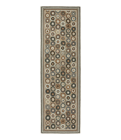 Bean's Wool Hooked Runner, Coins | L.L.Bean US