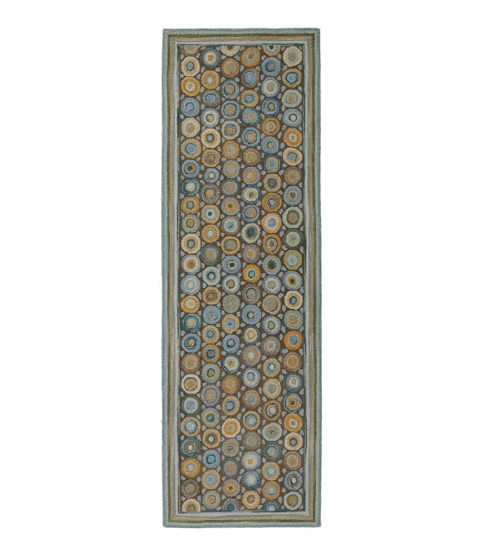 Bean's Wool Hooked Runner, Coins | L.L.Bean US