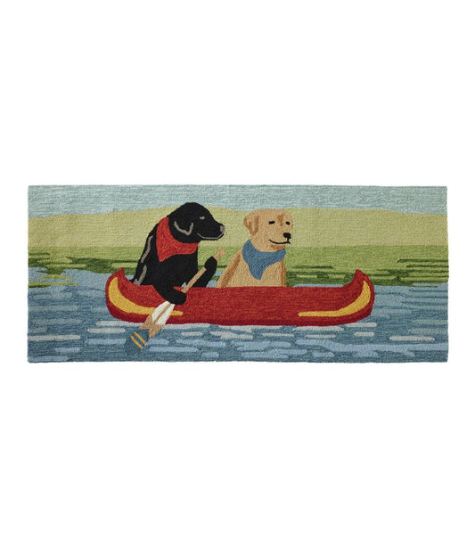 Indoor/Outdoor Vacationland Runner, Dog Canoe | L.L.Bean US