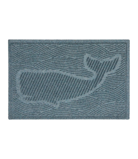 Everyspace Recycled Waterhog Doormat, Swimming Whale | L.L.Bean sale
