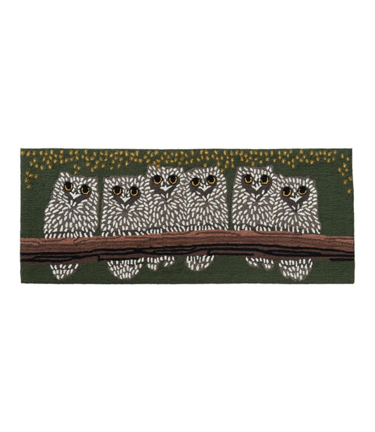 Indoor/Outdoor Vacationland Runner, Owls | L.L.Bean on sale