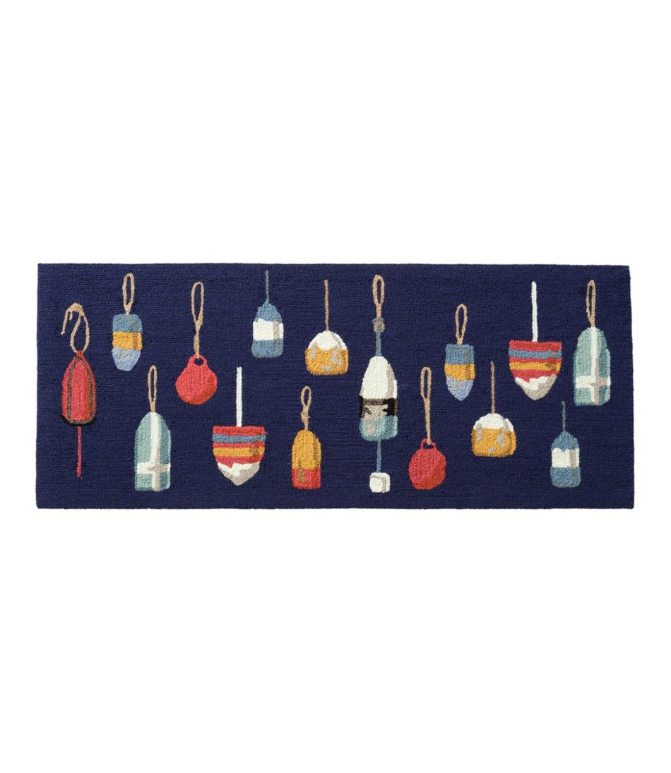Indoor/Outdoor Vacationland Runner, Buoys | L.L.Bean online