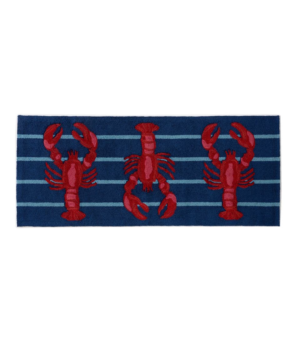 Indoor/Outdoor Vacationland Runner, Lobsters | L.L.Bean online