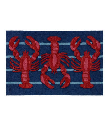 Indoor/Outdoor Vacationland Rug, Lobsters | L.L.Bean discount