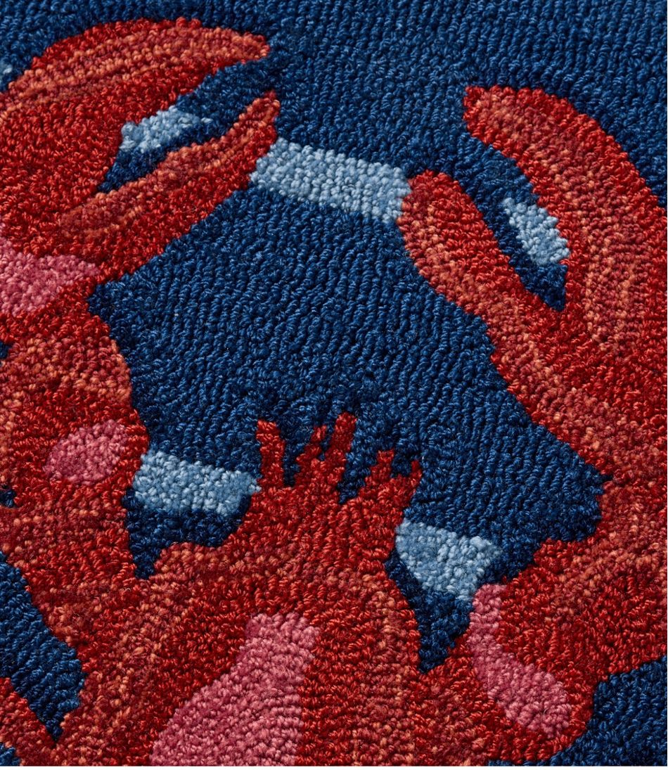 Indoor/Outdoor Vacationland Rug, Lobsters | L.L.Bean discount