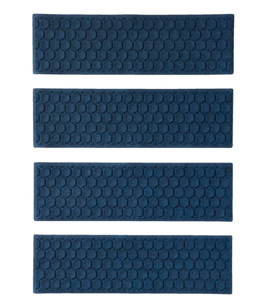 Washable Waterhog Mat, Stair Treads, Set of Four, Honeycomb | L.L.Bean online
