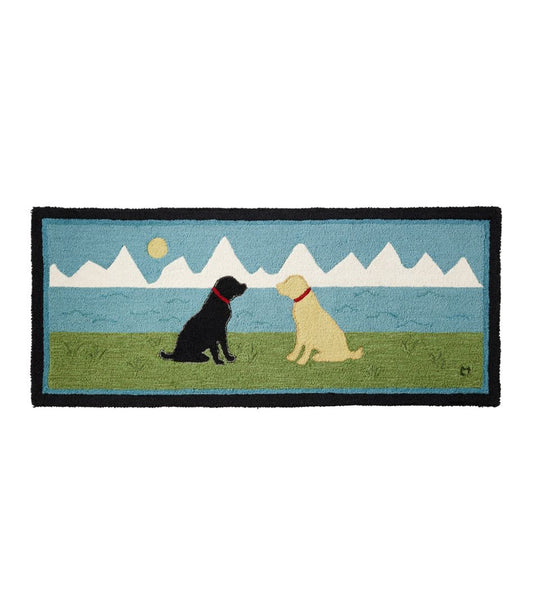 Wool Hooked Novelty Runner, Lakeside Labs | L.L.Bean US