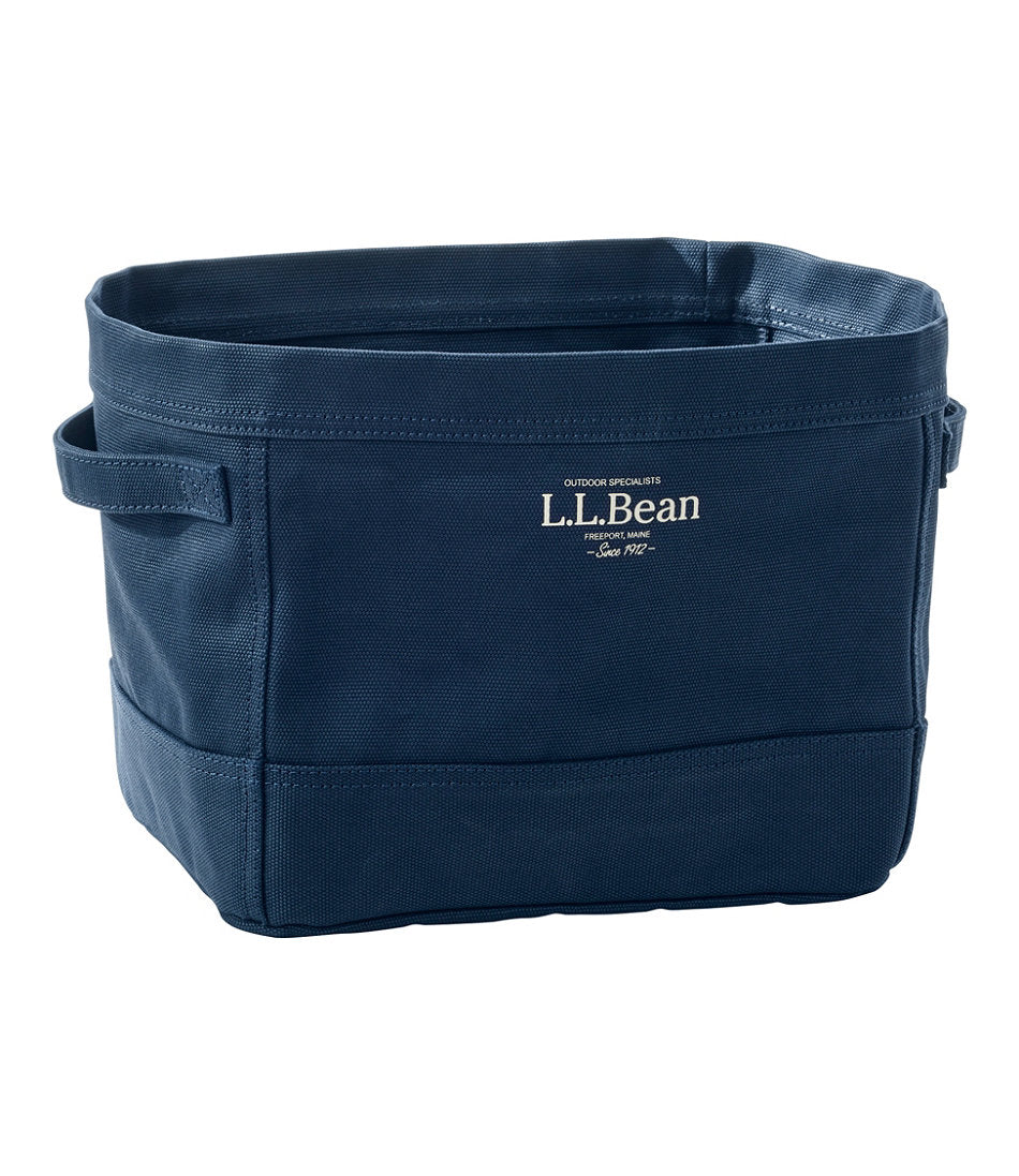 Canvas Storage Tote, Rectangular | L.L.Bean discount