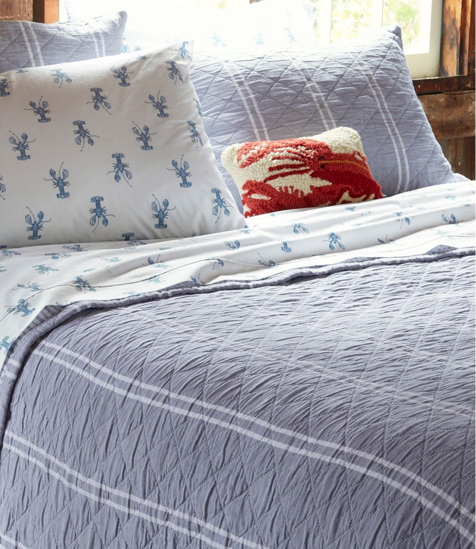 Wool Hooked Throw Pillow, Lobster, 8" x 12" | L.L.Bean US