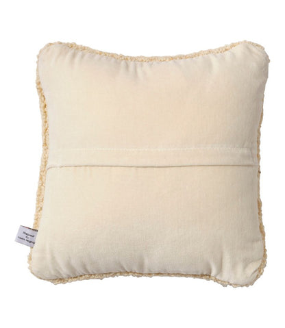 Wool Hooked Throw Pillow, Black Dog, 14" x 14" | L.L.Bean online