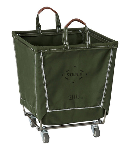Steele Two Bushel Small Carry Basket with Casters | L.L.Bean discount