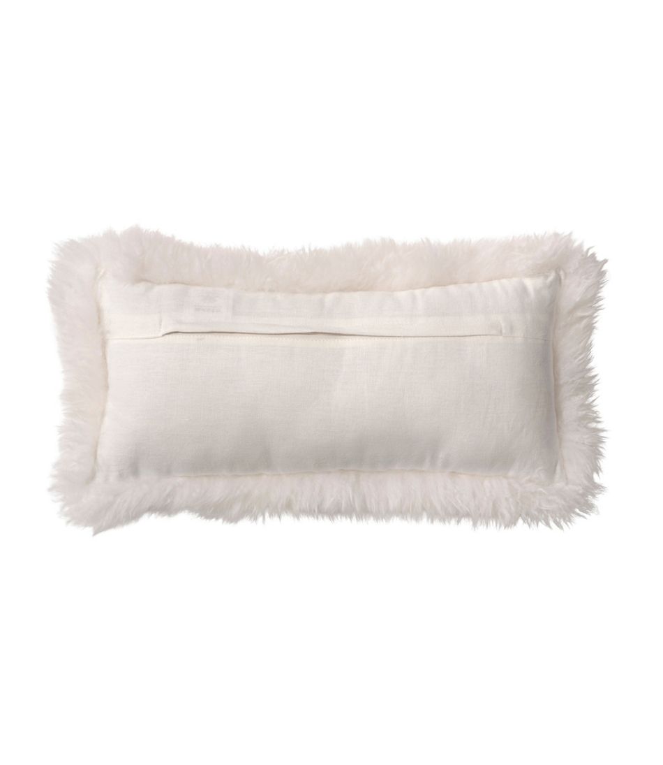 Sheepskin Throw Pillow, 11" x 22" | L.L.Bean US