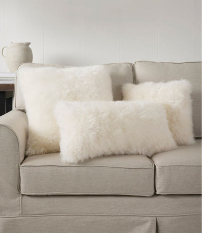 Sheepskin Throw Pillow, 11" x 22" | L.L.Bean US