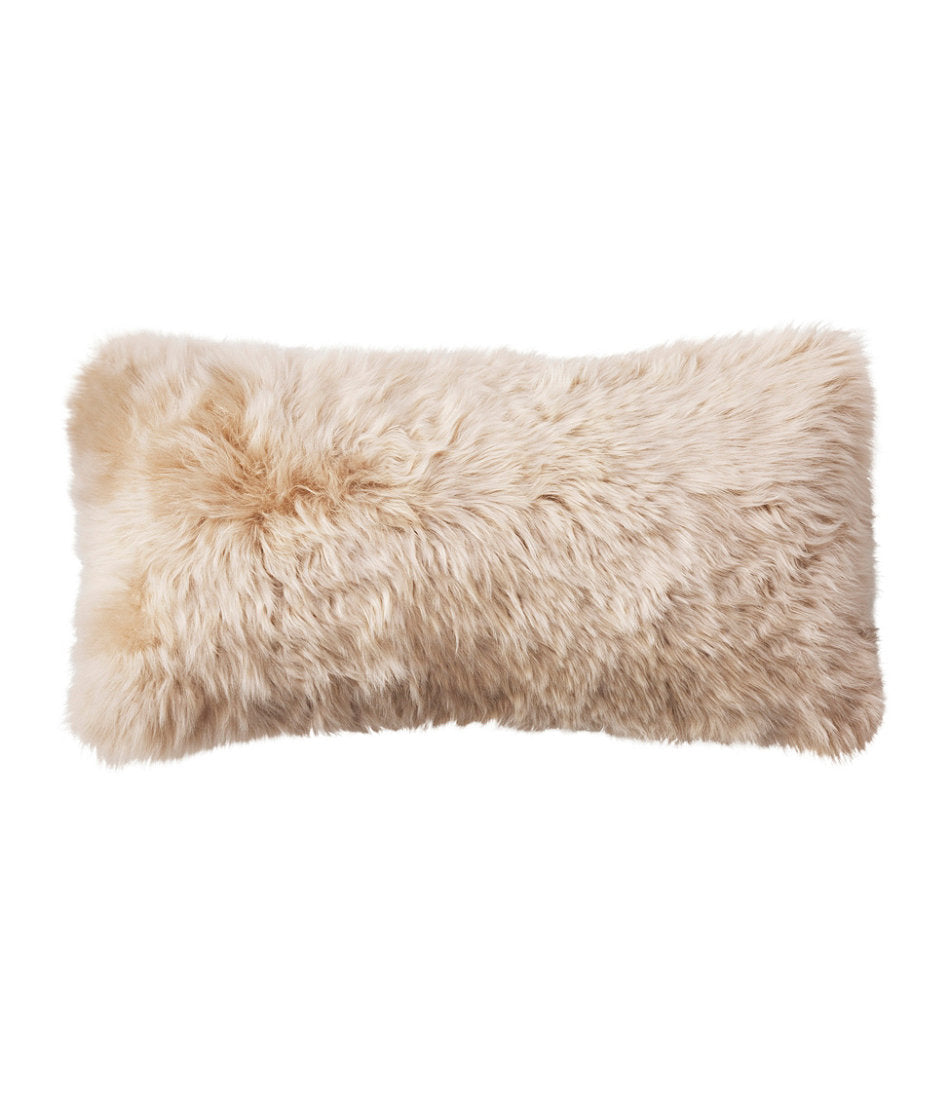 Sheepskin Throw Pillow, 11" x 22" | L.L.Bean US