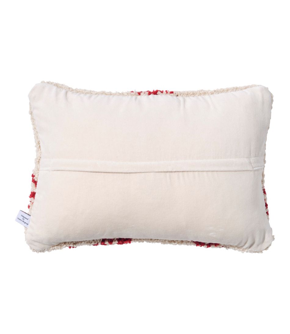 Wool Hooked Throw Pillow, Snowflake, 14" x 20" | L.L.Bean discount