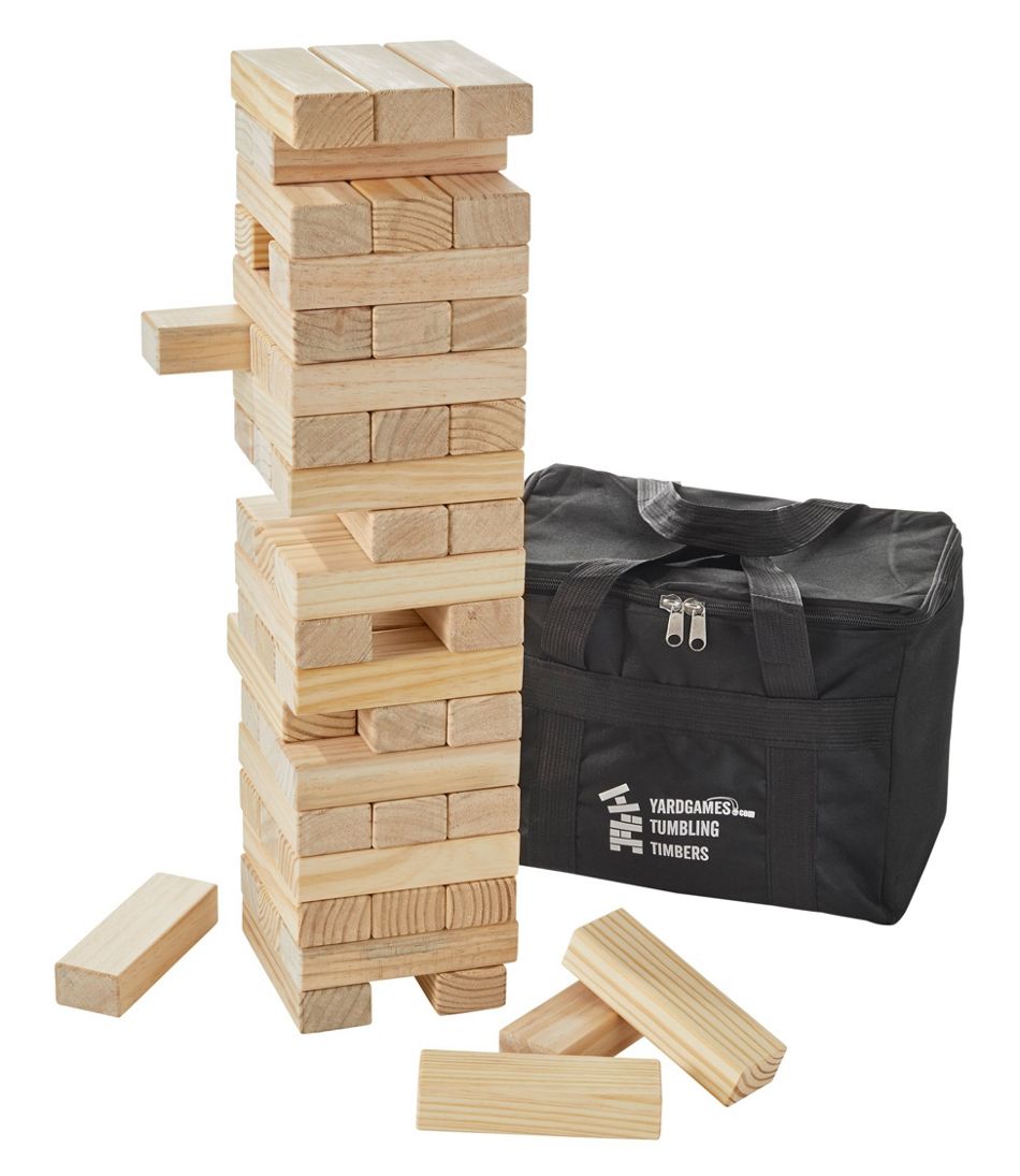 Yard Games Tumbling Timbers, Large | L.L.Bean US