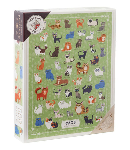 Illustrated Cats Puzzle, 500 Pieces | L.L.Bean discount