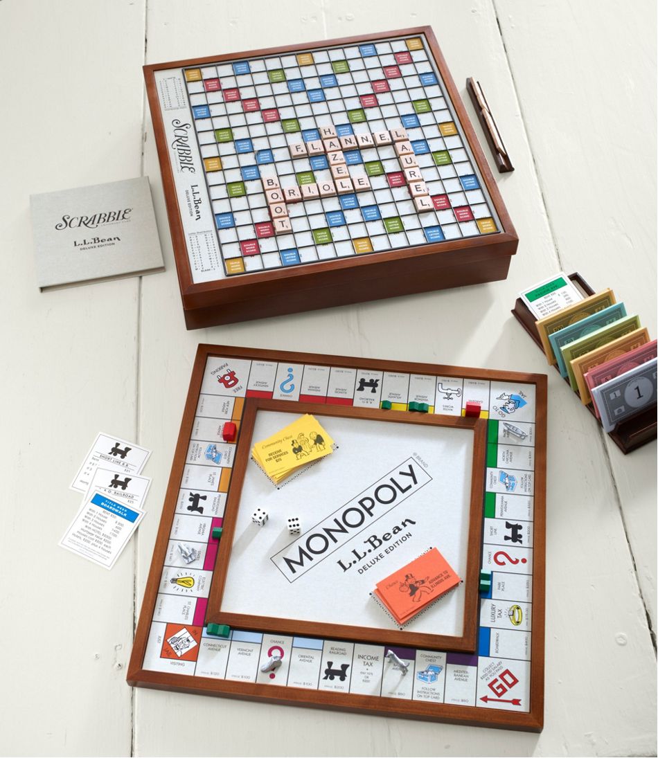 Deluxe Scrabble/Monopoly | L.L.Bean on sale