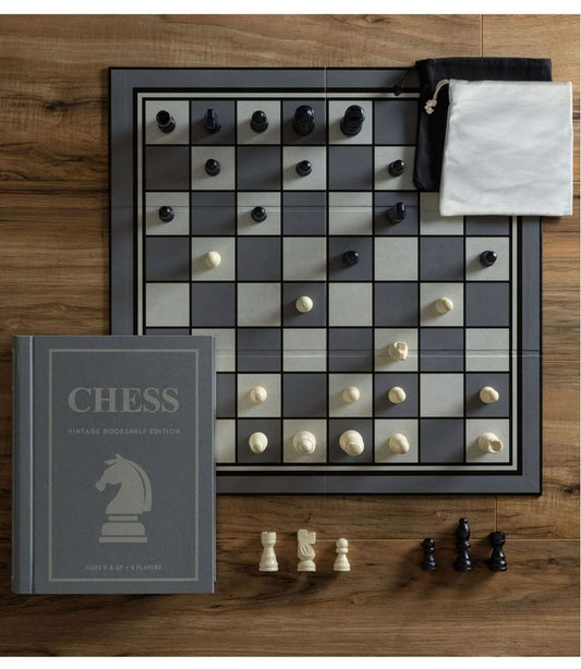 Chess Vintage Bookshelf Game | L.L.Bean online