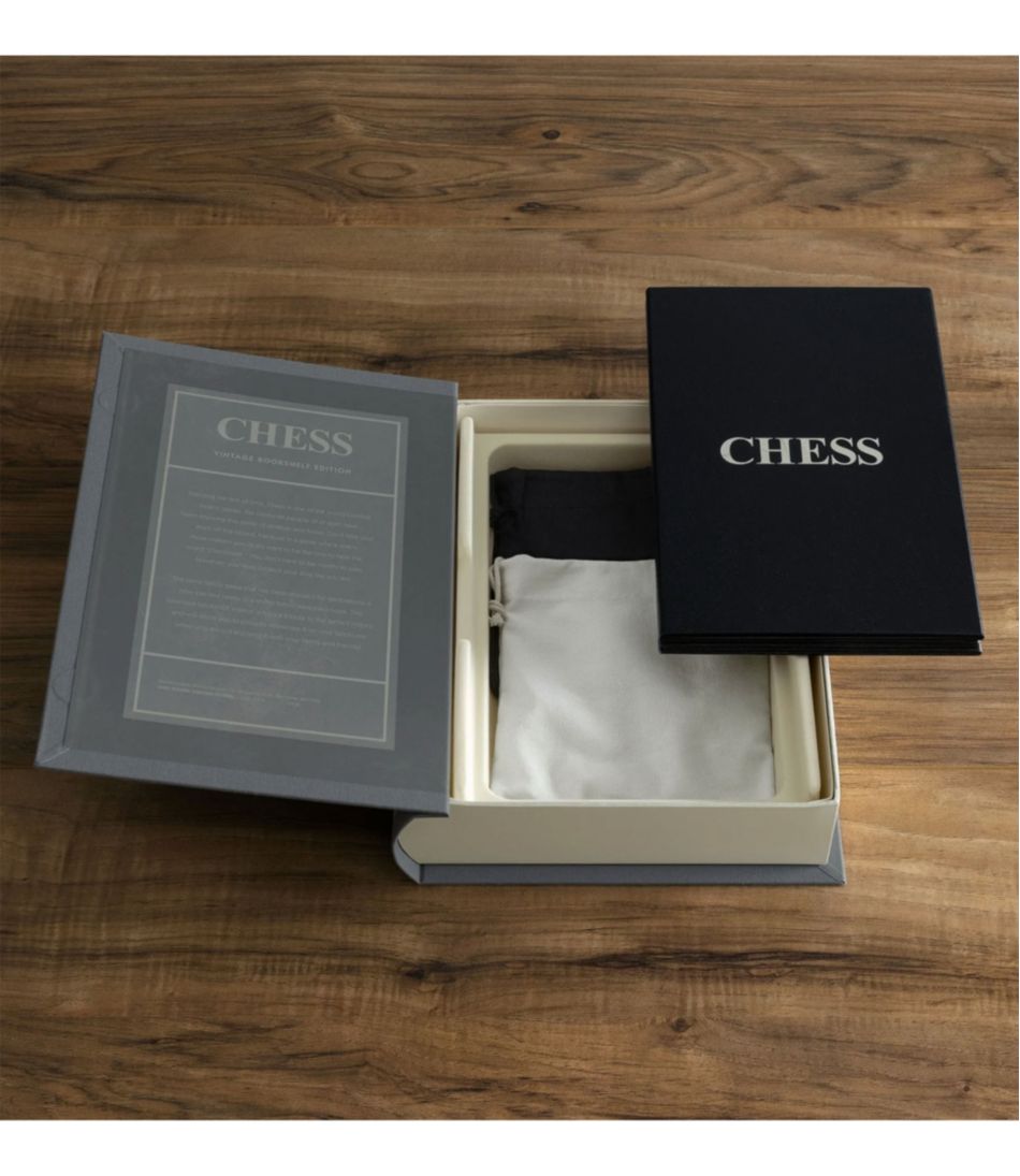 Chess Vintage Bookshelf Game | L.L.Bean online