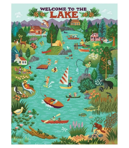 Lake Living Puzzle, 500 Pieces | L.L.Bean discount