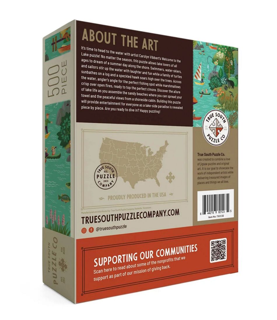 Lake Living Puzzle, 500 Pieces | L.L.Bean discount