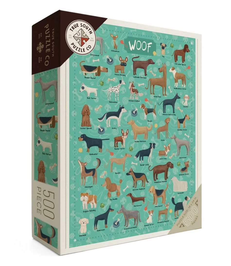 Woof Dogs Puzzle, 500 Pieces | L.L.Bean online