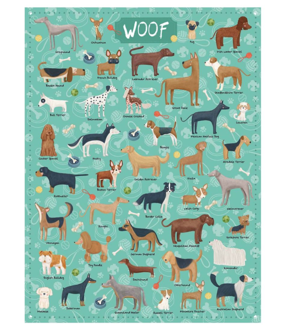 Woof Dogs Puzzle, 500 Pieces | L.L.Bean online