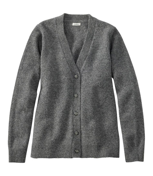 Women's Bean's Classic Ragg Wool Sweater, Button-Front Cardigan | L.L.Bean US