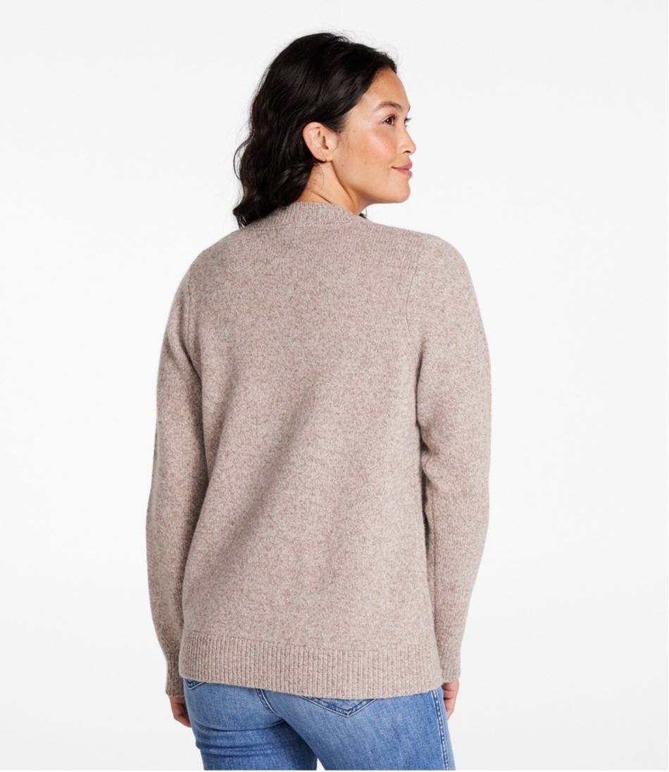 Women's Bean's Classic Ragg Wool Sweater, Button-Front Cardigan | L.L.Bean US
