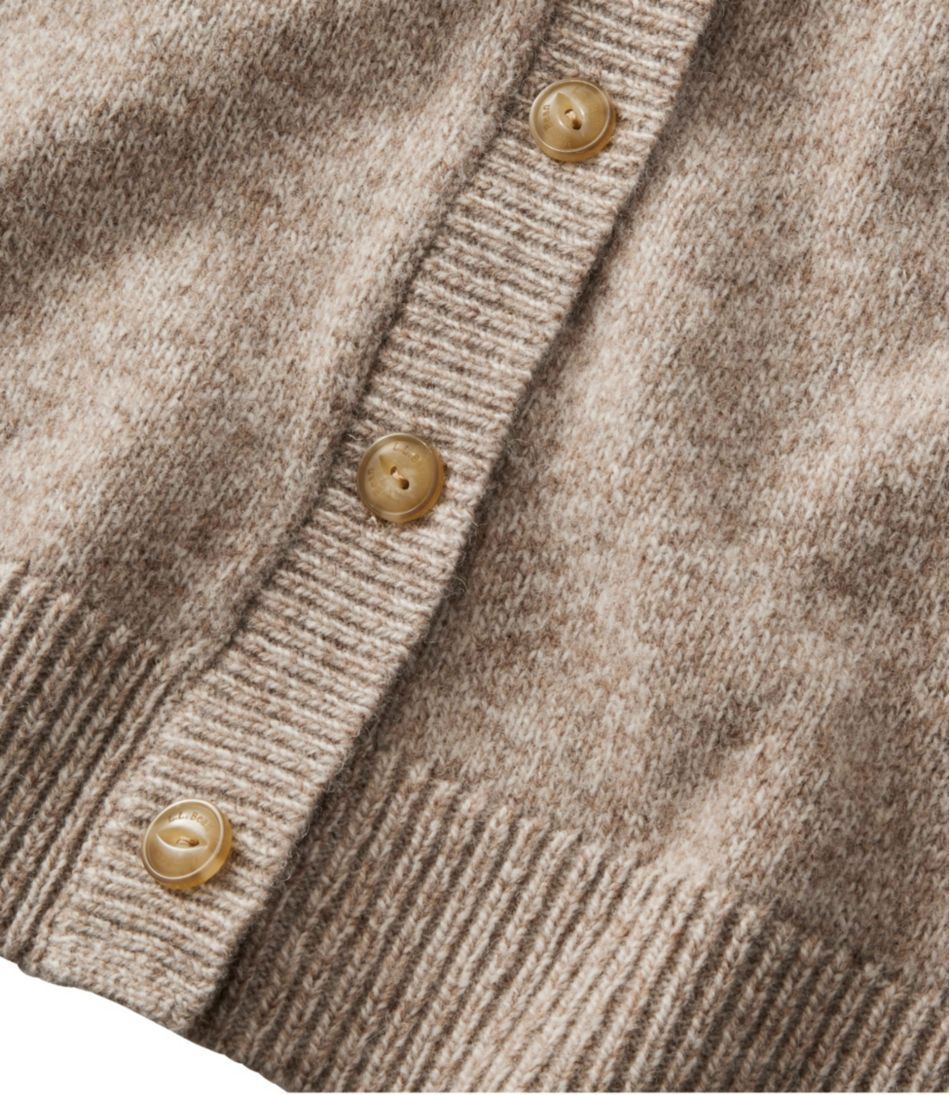 Women's Bean's Classic Ragg Wool Sweater, Button-Front Cardigan | L.L.Bean US