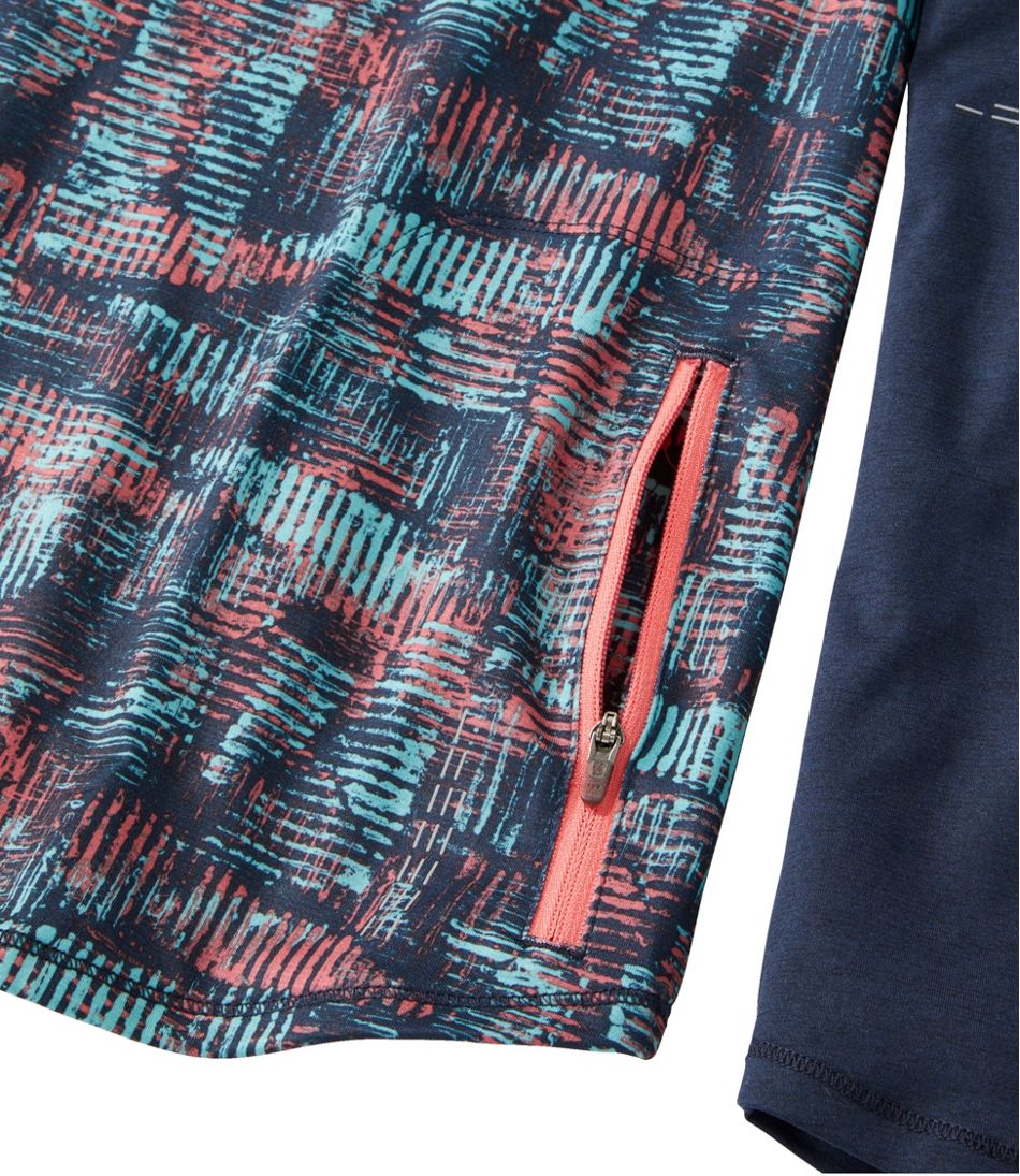 Women's Comfort Cycling Jersey, Long-Sleeve Print | L.L.Bean discount
