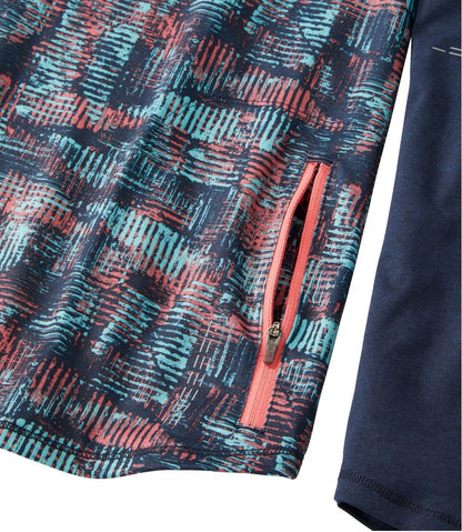 Women's Comfort Cycling Jersey, Long-Sleeve Print | L.L.Bean discount