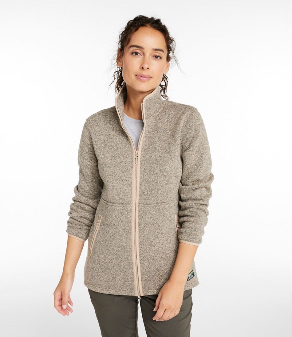 Women's Bean's Sweater Fleece Full-Zip Coat | L.L.Bean discount