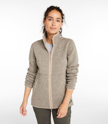Women's Bean's Sweater Fleece Full-Zip Coat | L.L.Bean discount