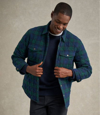 Men's Quilted Scotch Plaid Flannel Shirt Jac | L.L.Bean sale