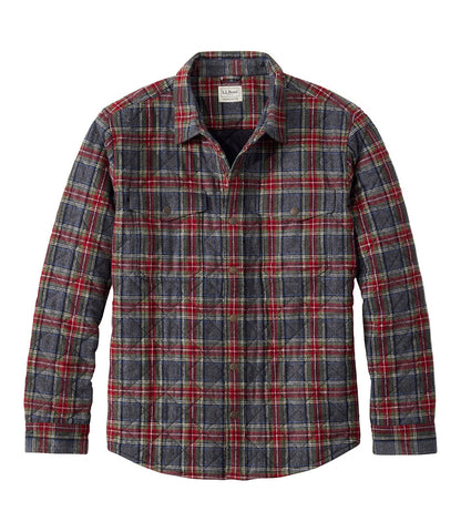 Men's Quilted Scotch Plaid Flannel Shirt Jac | L.L.Bean sale