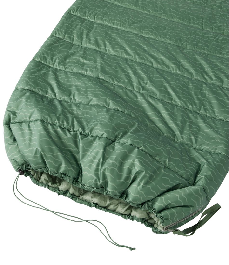 Adults' Puffer Sleeping Bag, 40° Print | L.L.Bean discount