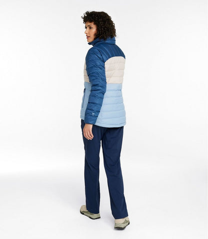 Women's Bean's Down Jacket, Colorblock | L.L.Bean for sale