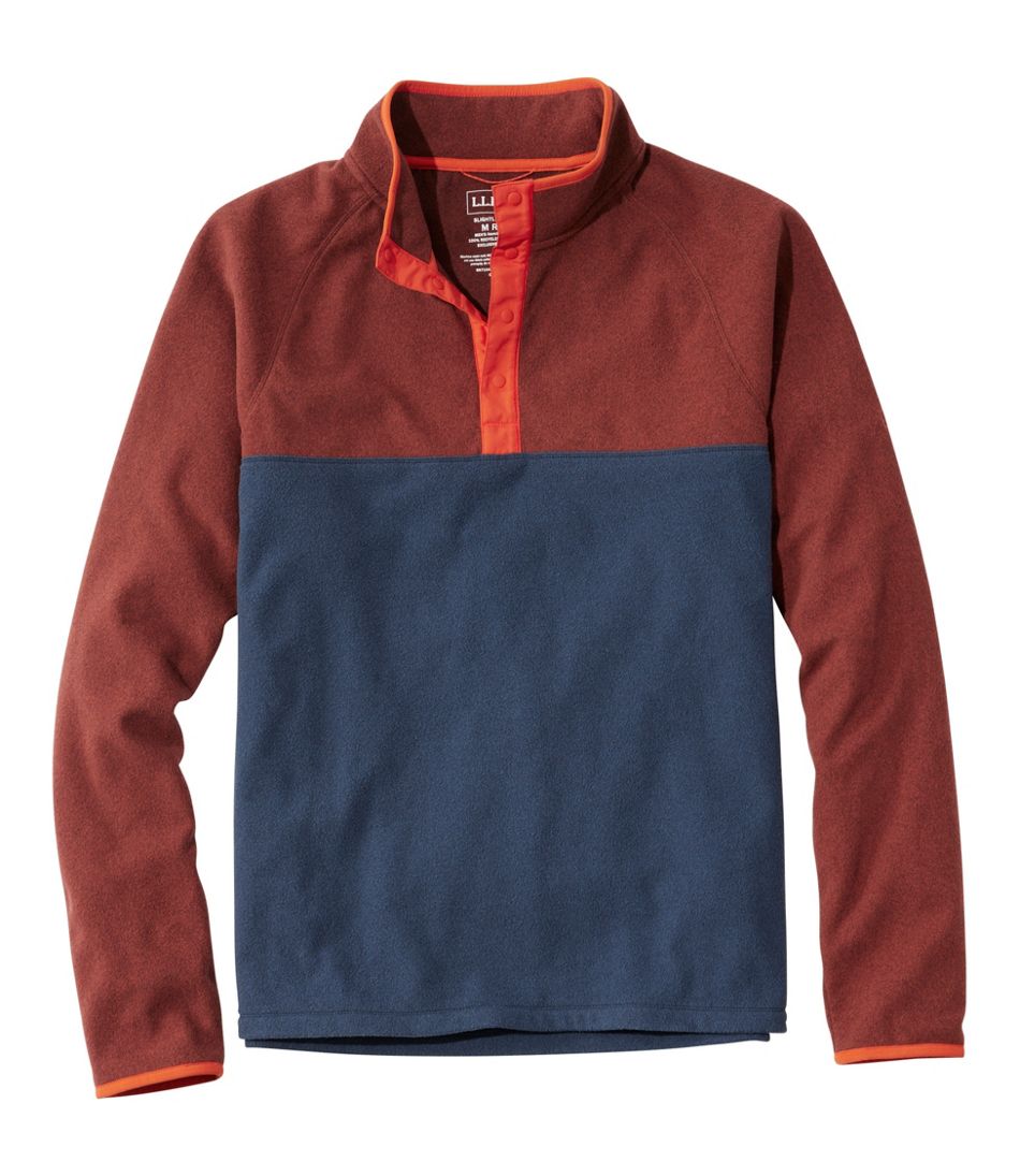 Men's All Season Access Fleece Pullover, Colorblock | L.L.Bean online