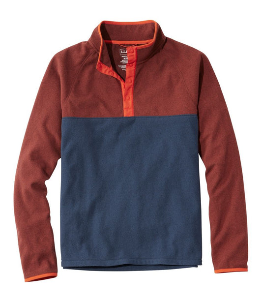 Men's All Season Access Fleece Pullover, Colorblock | L.L.Bean online