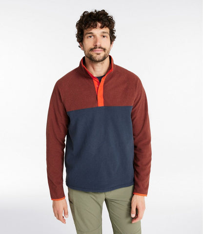 Men's All Season Access Fleece Pullover, Colorblock | L.L.Bean online