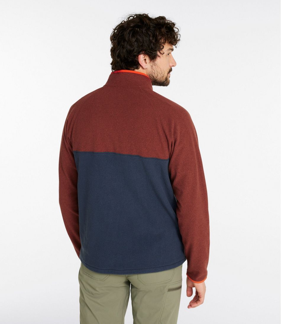 Men's All Season Access Fleece Pullover, Colorblock | L.L.Bean online