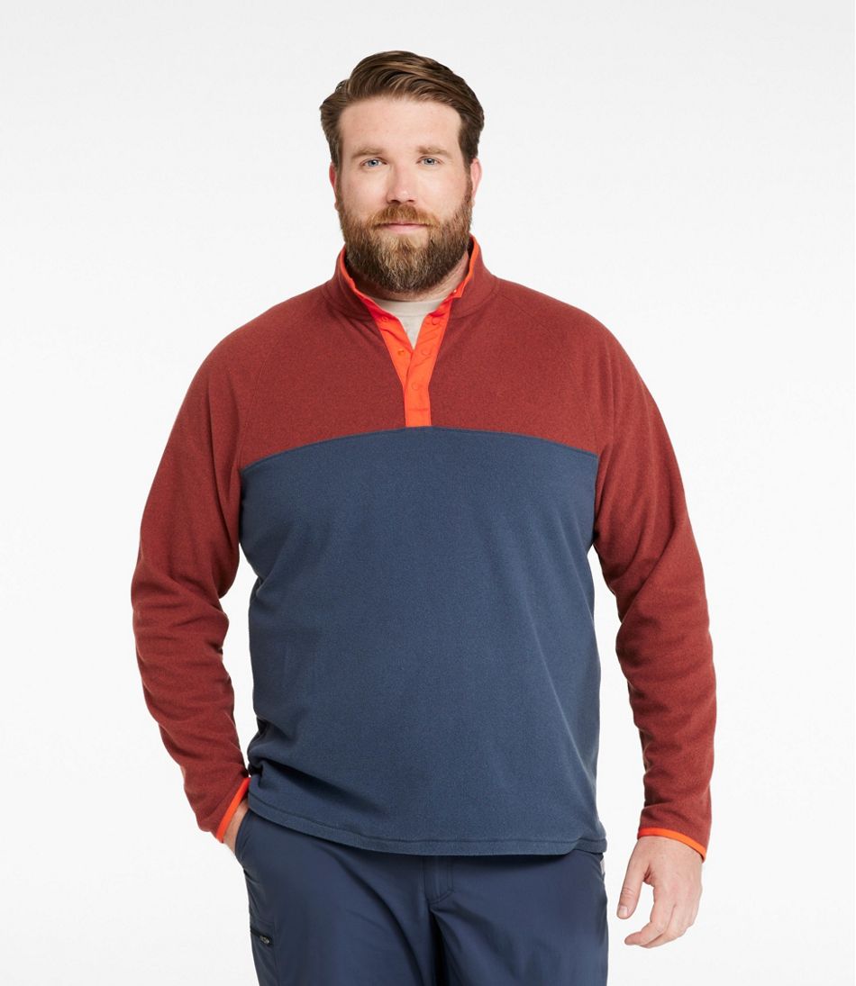 Men's All Season Access Fleece Pullover, Colorblock | L.L.Bean online
