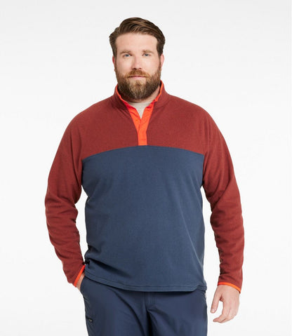 Men's All Season Access Fleece Pullover, Colorblock | L.L.Bean online