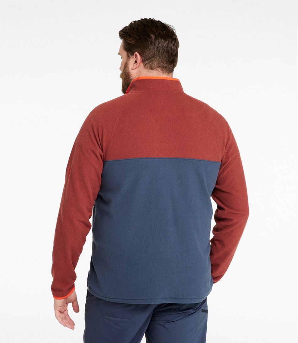 Men's All Season Access Fleece Pullover, Colorblock | L.L.Bean online