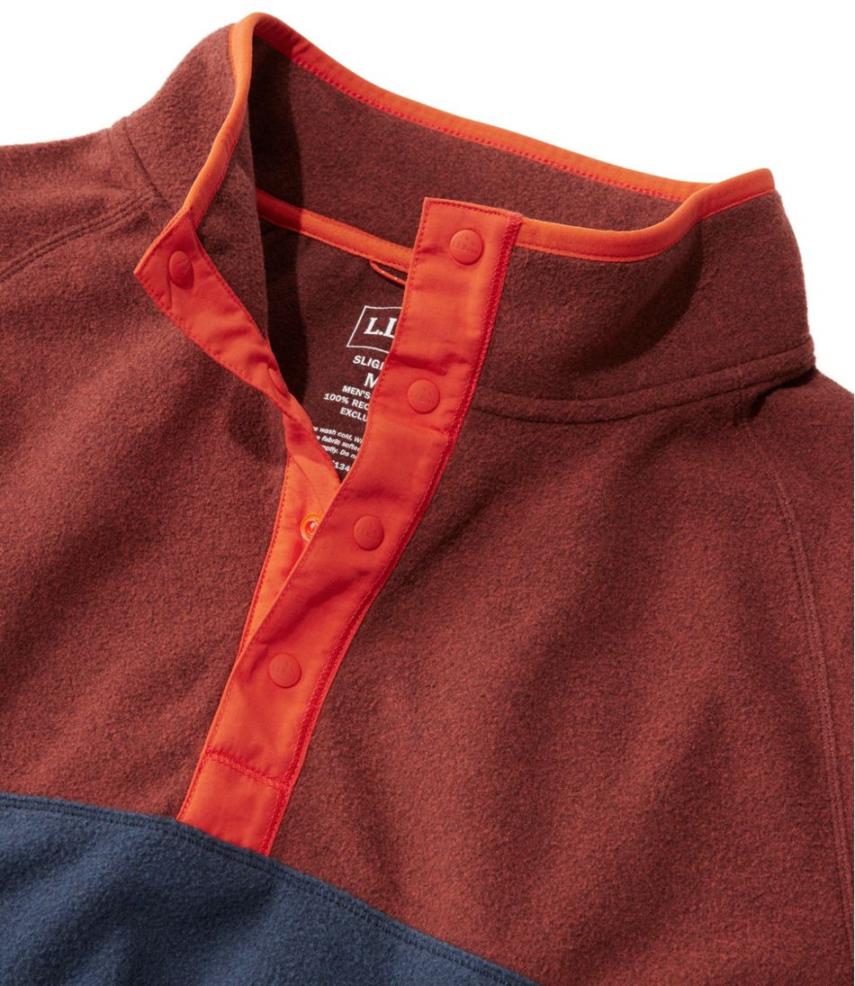 Men's All Season Access Fleece Pullover, Colorblock | L.L.Bean online