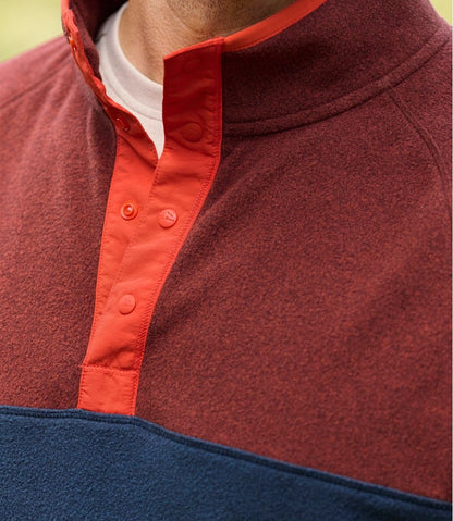 Men's All Season Access Fleece Pullover, Colorblock | L.L.Bean online