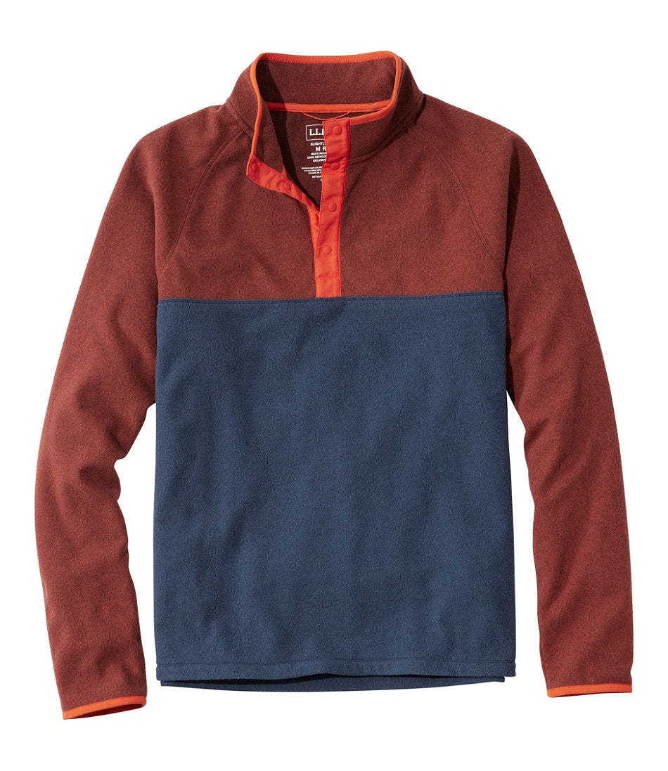 Men's All Season Access Fleece Pullover, Colorblock | L.L.Bean online