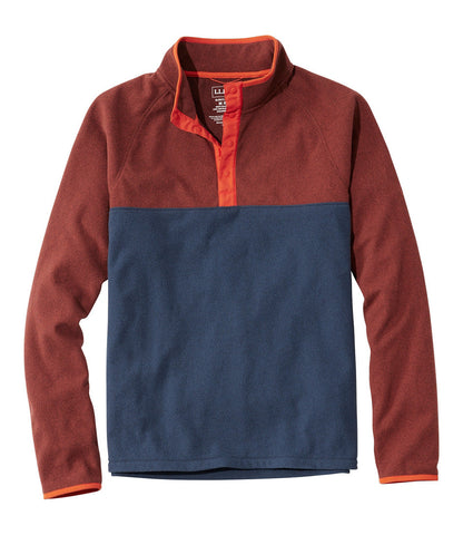 Men's All Season Access Fleece Pullover, Colorblock | L.L.Bean online